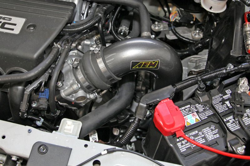 AEM 12 Honda Civic Si 2.4L Gunmetal Gray Cold Air Intake - Eastern Shore Retros