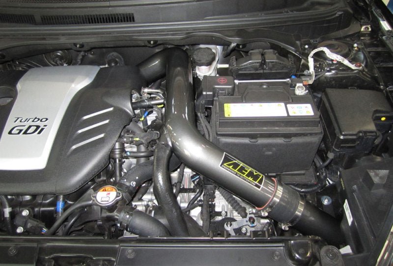 AEM 13 Hyundai Veloster Turbo 1.6L Gunmetal Gray Cold Air Intake - Eastern Shore Retros