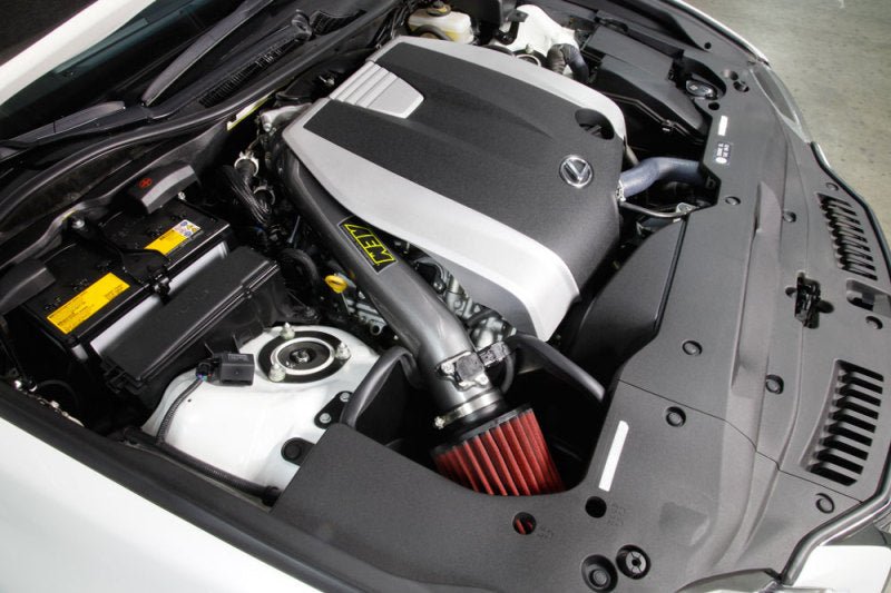 AEM 14-15 Lexus GS350 V6-3.5L F/I Gunmetal Gray Cold Air Intake - Eastern Shore Retros