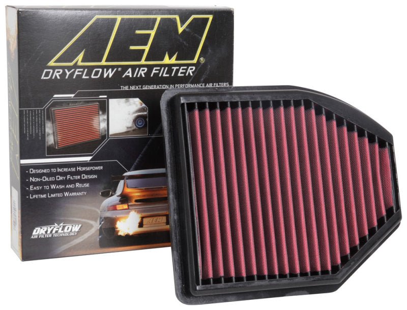 AEM 16-18 Acura ILX L4-2.4L F/l DryFlow Air Filter - Eastern Shore Retros