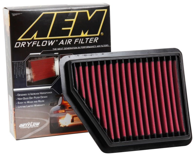 AEM 16-18 Honda Civic (Non Type-R) 2.0L L4 F/I DryFlow Filter - Eastern Shore Retros