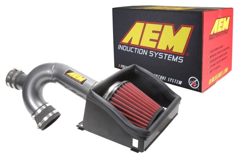 AEM 17-18 Ford F-150 3.5L V6 F/I Gunmetal Gray Cold Air Intake - Eastern Shore Retros