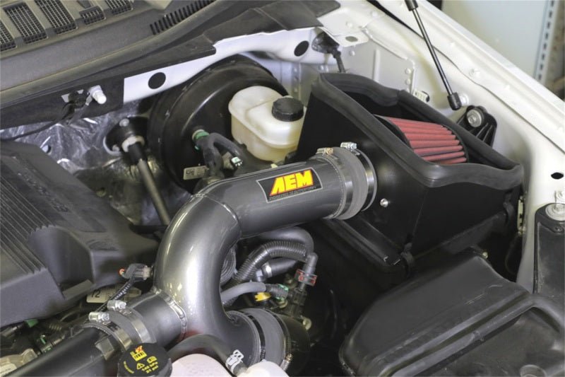 AEM 17-18 Ford F-150 3.5L V6 F/I Gunmetal Gray Cold Air Intake - Eastern Shore Retros