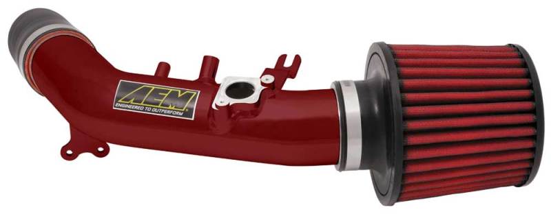 AEM 2006 Civic Si Red Short Ram Intake - Eastern Shore Retros