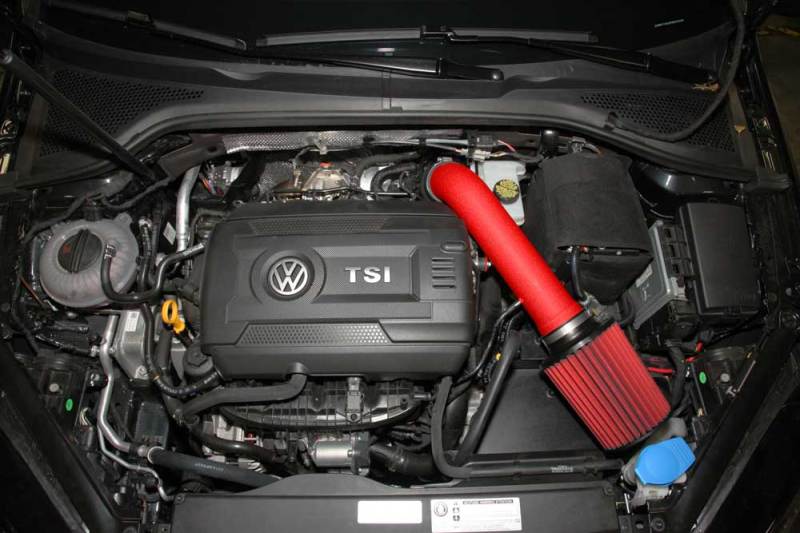 AEM 2015 Volkswagen Golf GTI 2.0L Cold Air Intake System Wrinkle Red - Eastern Shore Retros