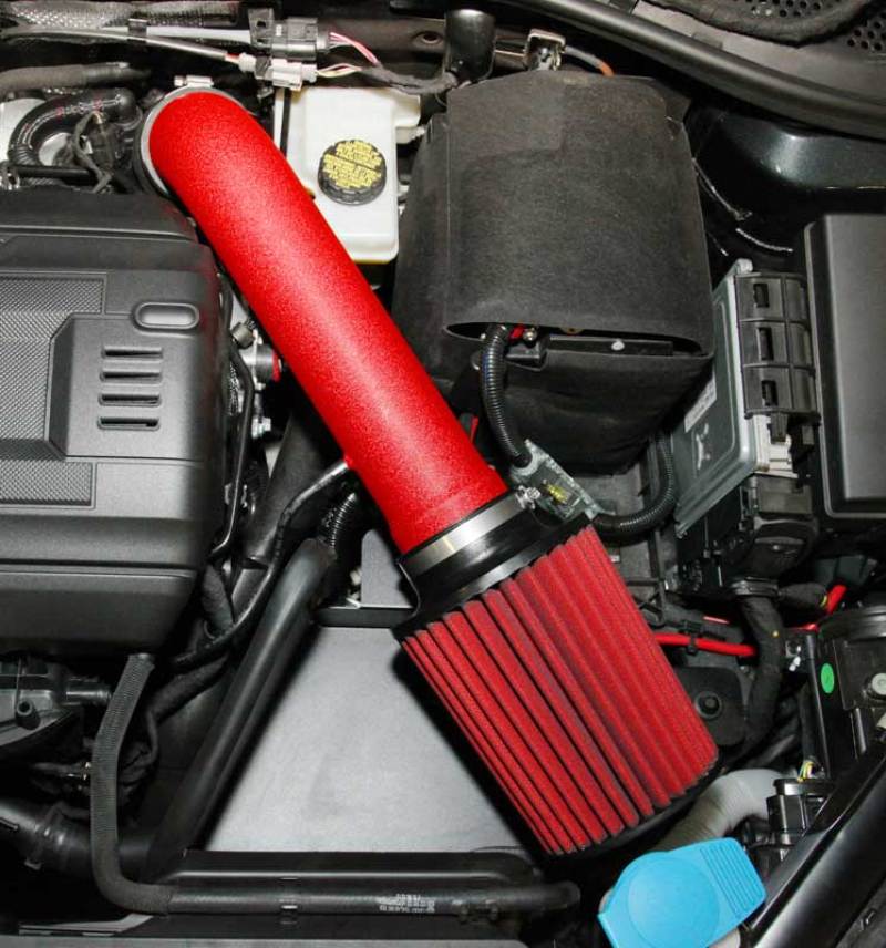 AEM 2015 Volkswagen Golf GTI 2.0L Cold Air Intake System Wrinkle Red - Eastern Shore Retros