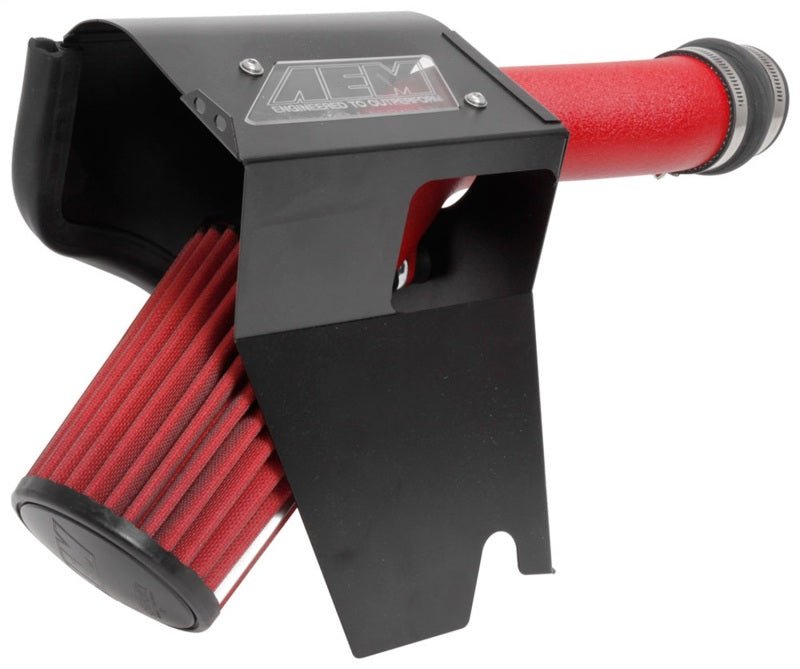 AEM 2018 Subaru WRX STI 2.5L H4 F/I Cold Air Intake System - Wrinkle Red - Eastern Shore Retros