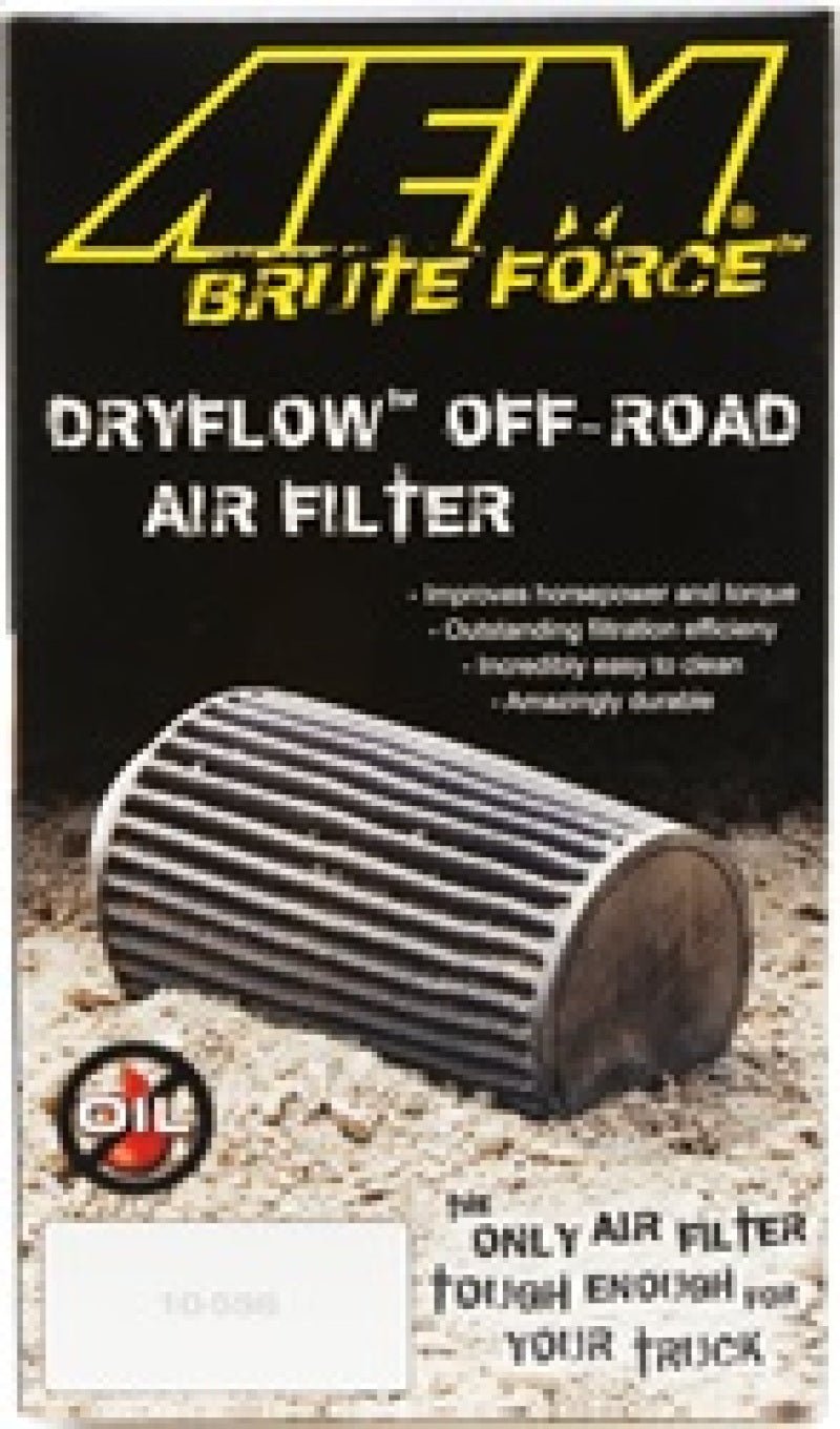 AEM 3 inch x 8 inch DryFlow Air Filter - Eastern Shore Retros