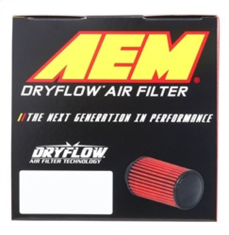 AEM 3.25 inch DRY Flow Short Neck 9 inch Element Filter Replacement - Eastern Shore Retros
