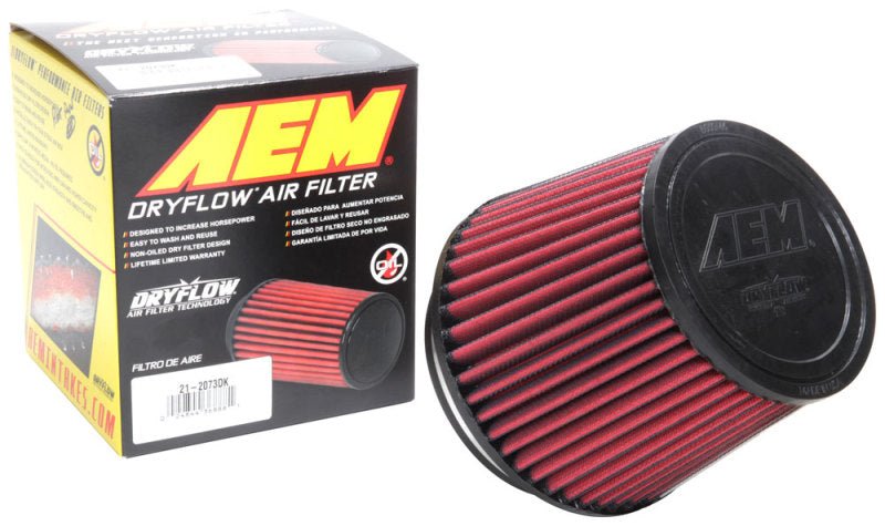 AEM 5 inch x 5 inch DryFlow Air Filter - Eastern Shore Retros