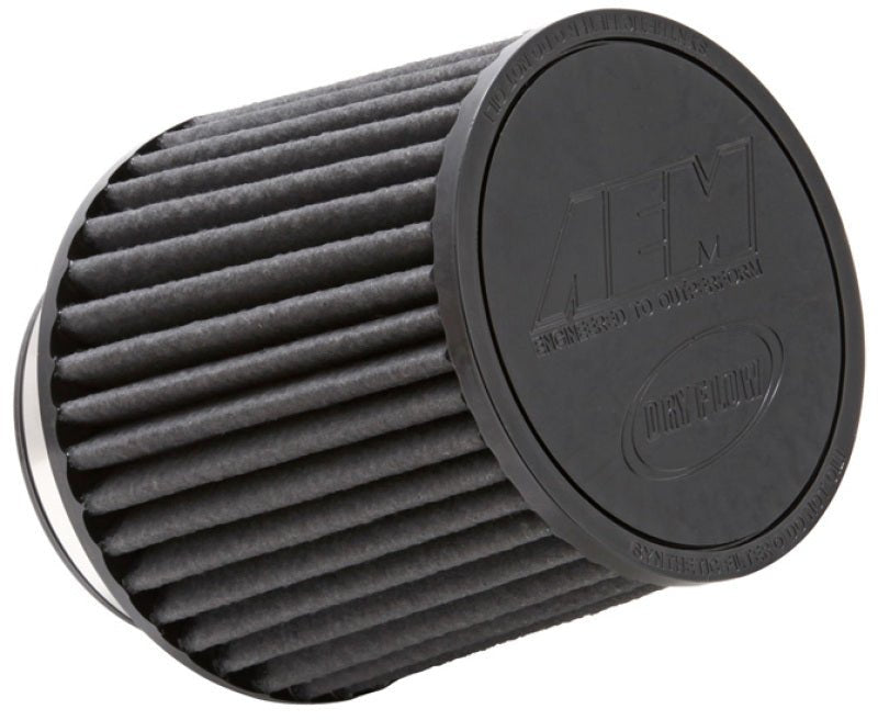 AEM Dryflow Conical Air Filter 6in Base OD x 3.5in Flange ID x 5.25in Height - Eastern Shore Retros