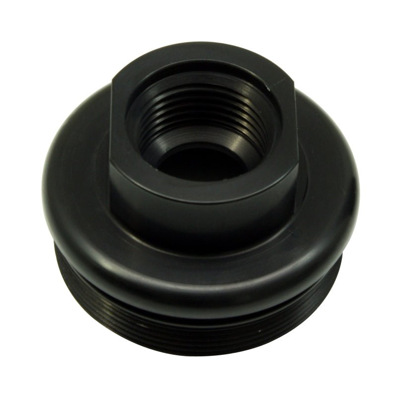 AEM Universal High Flow -10 AN Inline Black Fuel Filter - Eastern Shore Retros