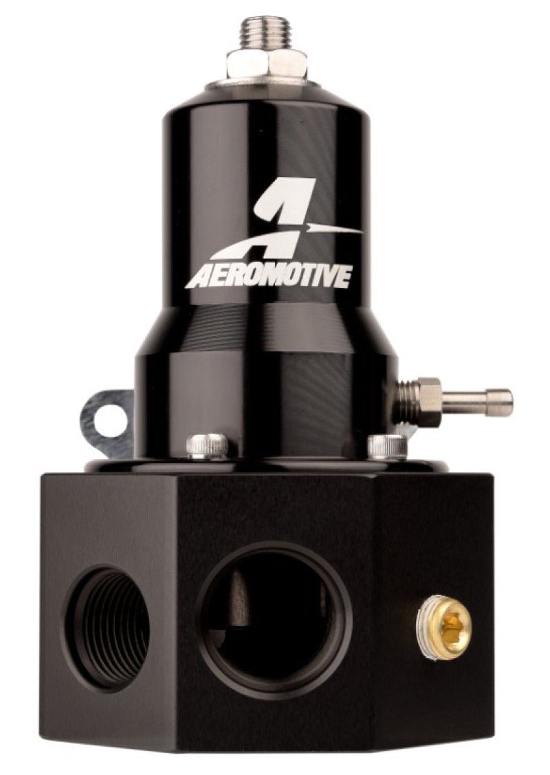 Aeromotive Adjustable Fuel Pressure Regulator 30-120PSI .313 Valve -3x -8 / 1x -10 Inlet -10 Return - Eastern Shore Retros