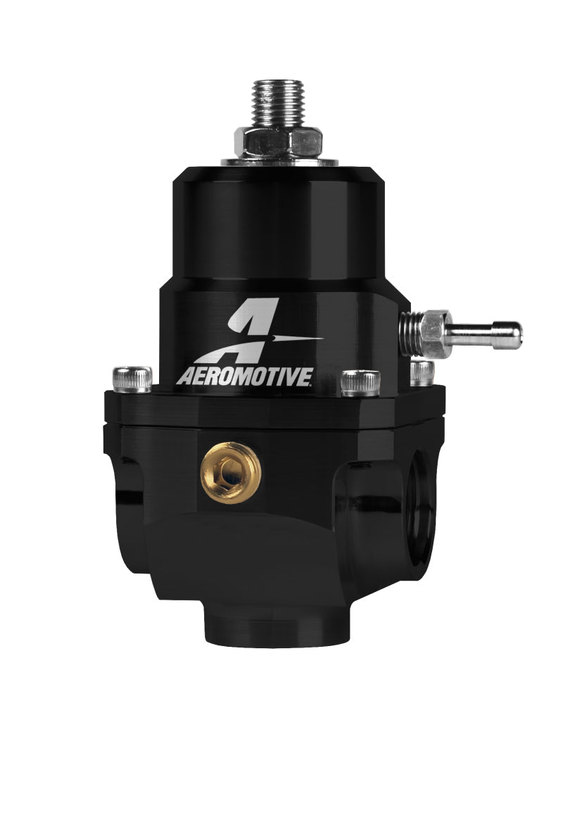 Aeromotive Adjustable Regulator - 3-15PSI - .313 Valve - (2) -08 Inlets/ -08 Return - Eastern Shore Retros