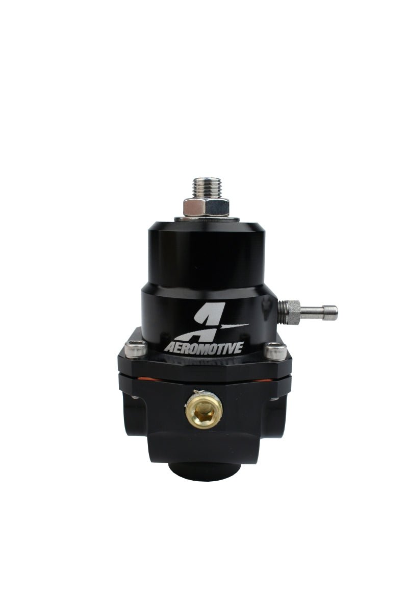 Aeromotive Adjustable Regulator - 35-75PSI - .188 Valve - (2) -08 Inlets/-08 Return - Eastern Shore Retros