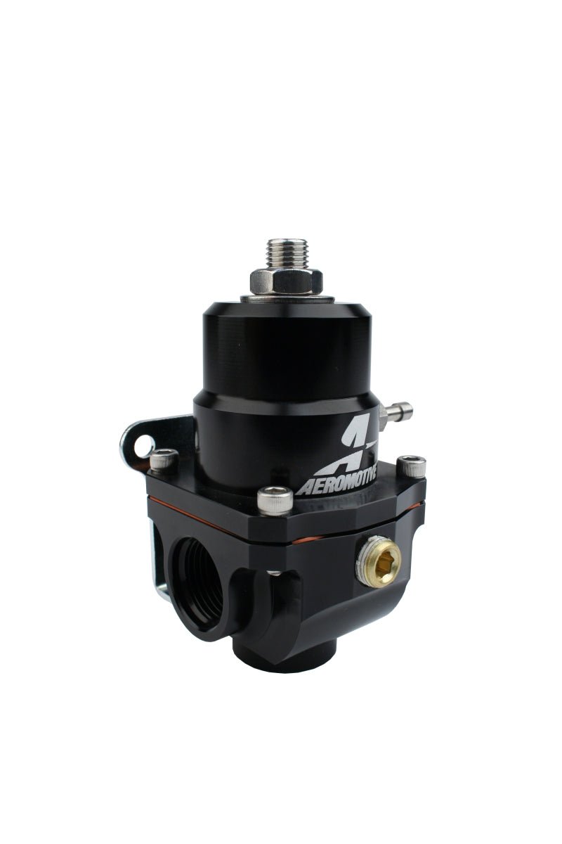 Aeromotive Adjustable Regulator - 35-75PSI - .313 Valve - (2) -08 Inlets/-08 Return - Eastern Shore Retros