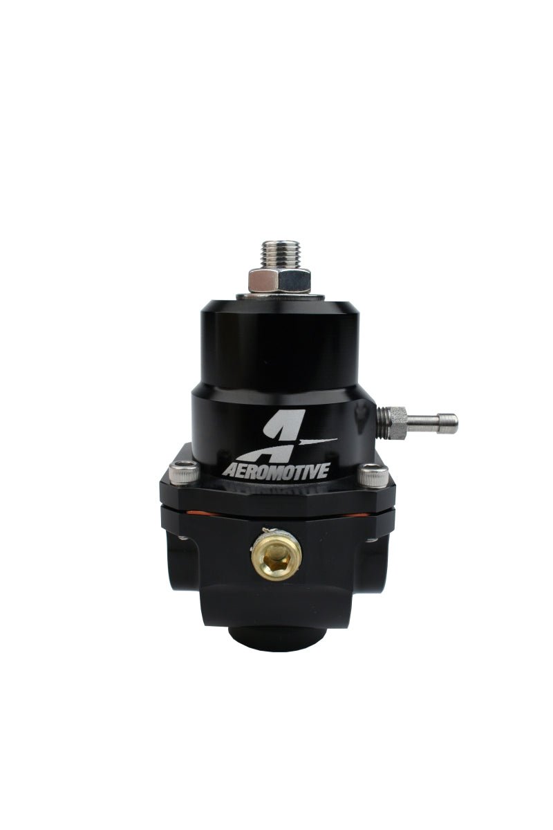 Aeromotive Adjustable Regulator - 35-75PSI - .313 Valve - (2) -08 Inlets/-08 Return - Eastern Shore Retros