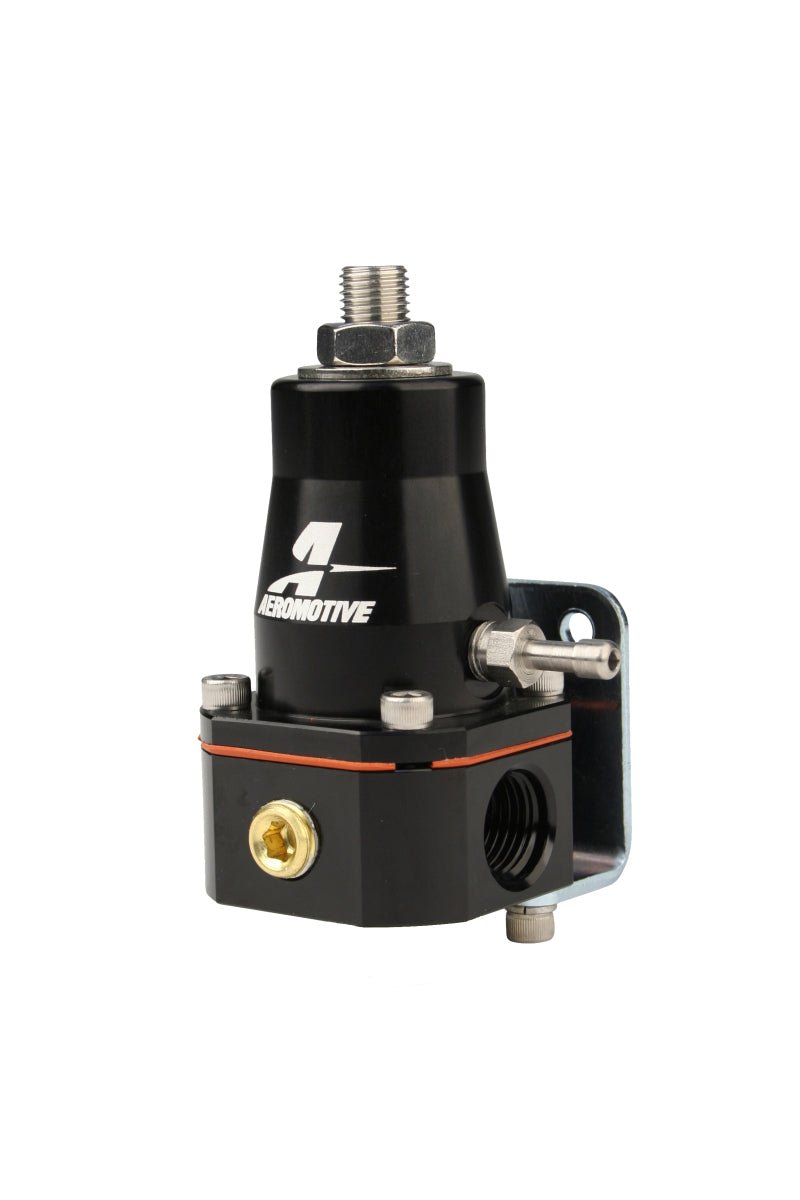 Aeromotive Adjustable Regulator Billet EFI Bypass - (2) -6 Inlets/(1) -6 Return - Black - Eastern Shore Retros