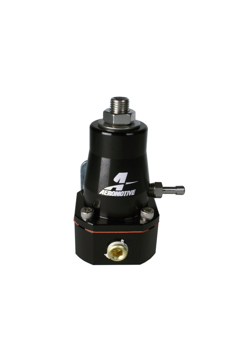 Aeromotive Adjustable Regulator Billet EFI Bypass - (2) -6 Inlets/(1) -6 Return - Black - Eastern Shore Retros