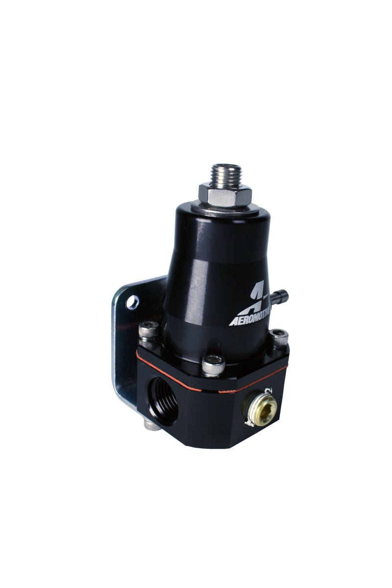 Aeromotive Adjustable Regulator Billet EFI Bypass - (2) -6 Inlets/(1) -6 Return - Black - Eastern Shore Retros