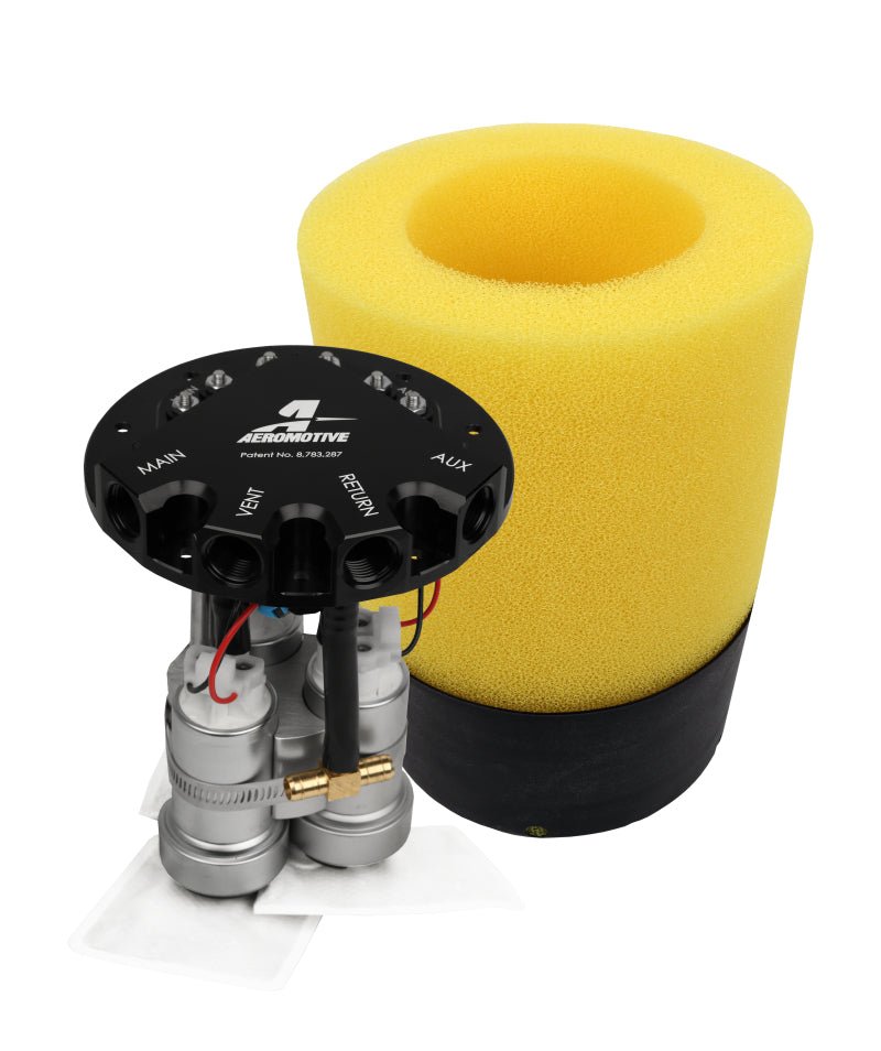 Aeromotive Fuel Pump - Phantom Trifekta Universal In-Tank - 450lph - 6-10in Depth - Eastern Shore Retros