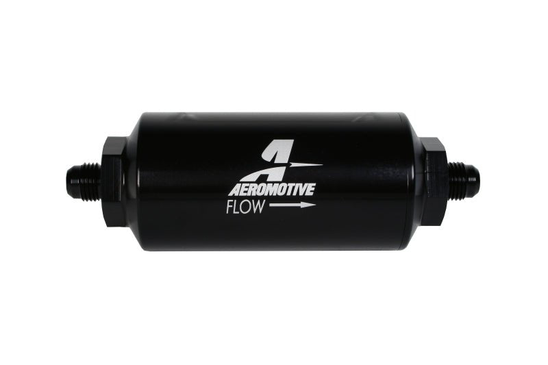 Aeromotive In-Line Filter - (AN-06 Male) 100 Micron Stainless Steel Element - Eastern Shore Retros