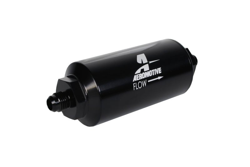 Aeromotive In-Line Filter - (AN-06 Male) 100 Micron Stainless Steel Element - Eastern Shore Retros