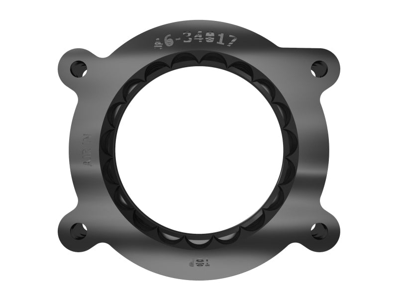 aFe 2020 Vette C8 Silver Bullet Aluminum Throttle Body Spacer / Works With Factory Intake Only - Blk - Eastern Shore Retros