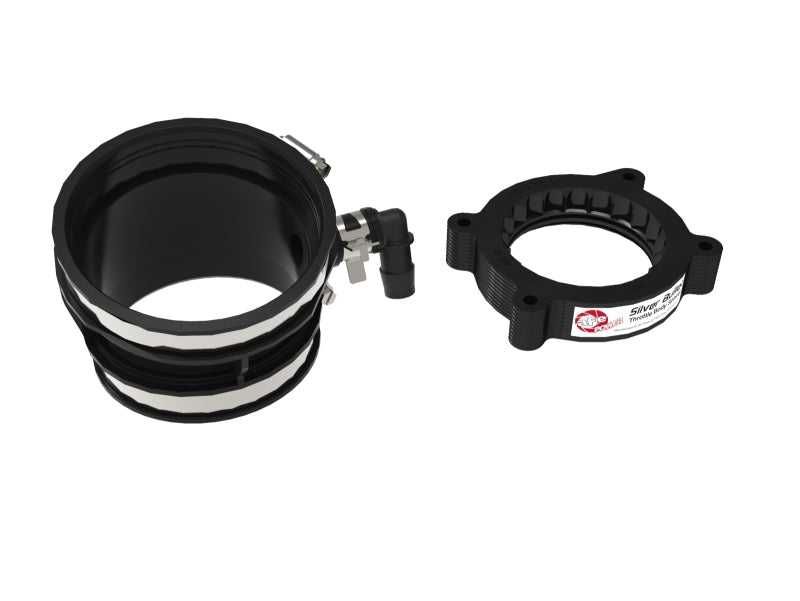 aFe 2020 Vette C8 Silver Bullet Aluminum Throttle Body Spacer / Works With Factory Intake Only - Blk - Eastern Shore Retros