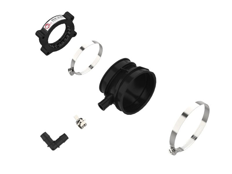 aFe 2020 Vette C8 Silver Bullet Aluminum Throttle Body Spacer / Works With Factory Intake Only - Blk - Eastern Shore Retros