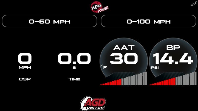 aFe AGD Advanced Gauge Display Digital 5.5in Monitor 08-18 Dodge/RAM/Ford/GM Diesel Trucks - Eastern Shore Retros