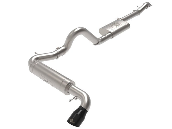 aFe Apollo GT 3in 409 SS Cat-Back Exhaust 2021 Ford Bronco L4-2.3L (t)/V6-2.7L (tt) w/ Black Tip - Eastern Shore Retros