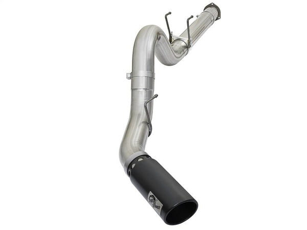 aFe ATLAS 5in DPF-Back Alum Steel Exhaust System w/Black Tip 2017 Ford Diesel Trucks V8-6.7L (td) - Eastern Shore Retros