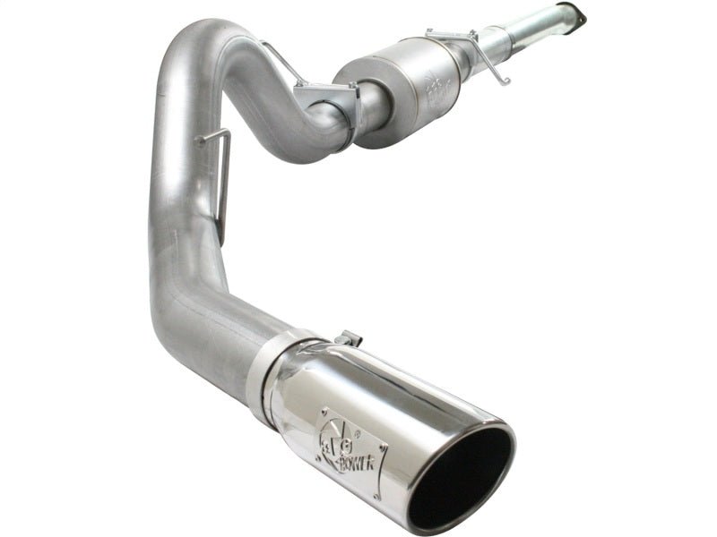 aFe Atlas Exhaust 4in Aluminized Cat-Back w/ 304 SS Polished Tip 11-13 Ford F-150 EcoBoost V6 3.5L - Eastern Shore Retros