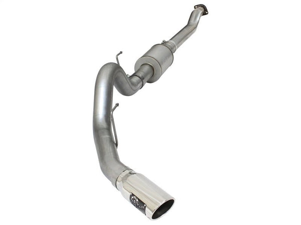 aFe Atlas Exhausts 4in Cat-Back Aluminized Steel Exhaust 2015 Ford F-150 V6 3.5L (tt) Polished Tip - Eastern Shore Retros