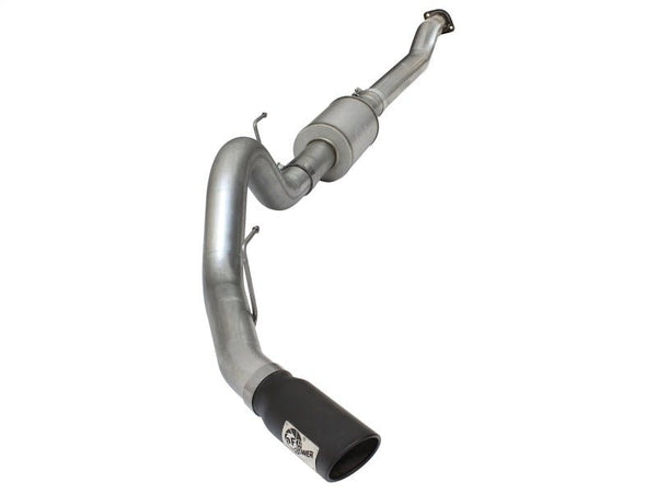 aFe Atlas Exhausts 4in Cat-Back Aluminized Steel Exhaust Sys 2015 Ford F-150 V6 3.5L (tt) Black Tip - Eastern Shore Retros