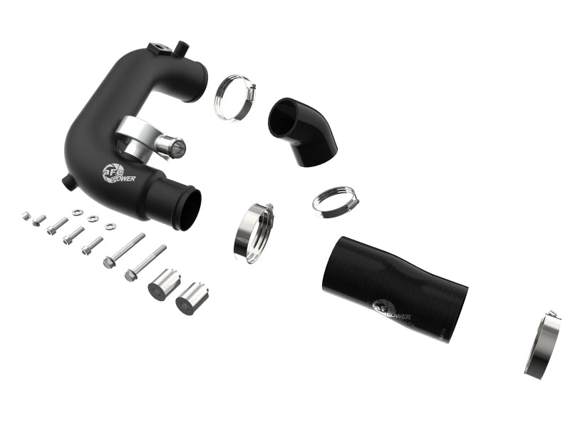 aFe BladeRunner 2 1/2in Intercooler Hot Side Charge Pipe 18-21 Jeep Wrangler JL L4-2.0L (t) - Black - Eastern Shore Retros