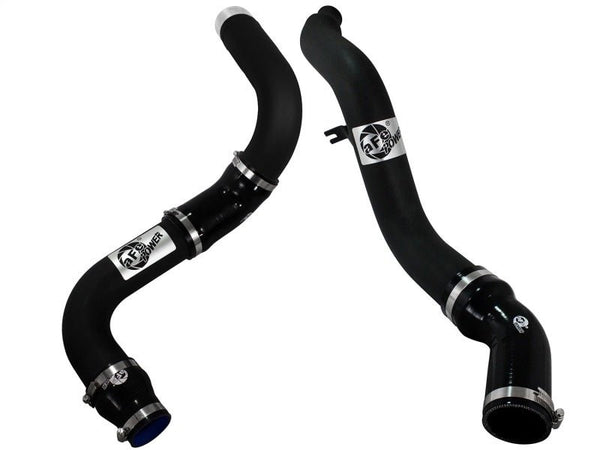 aFe Bladerunner 3in Black Intercooler Hot and Cold Side Tubes 14-15 Dodge Ram 1500 EcoDiesel V6 3.0L - Eastern Shore Retros