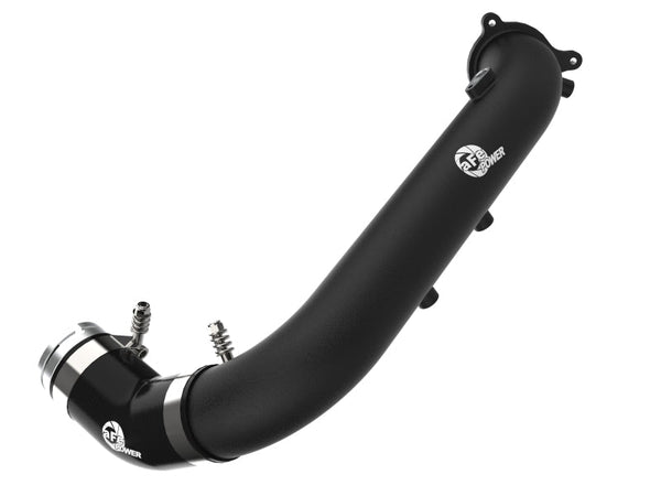 aFe BladeRunner Black 2-3/4in Aluminum Charge Pipe 2021 Toyota Supra GR (A90) I4-2.0L (t) B48 - Eastern Shore Retros