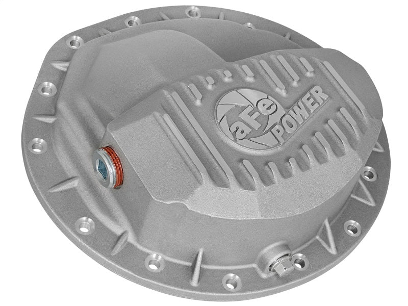 afe Front Differential Cover (Raw; Street Series); Dodge Diesel Trucks 03-12 L6-5.9/6.7L (td) - Eastern Shore Retros