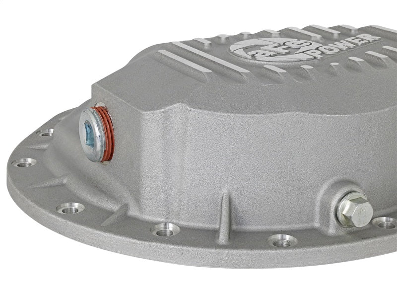 afe Front Differential Cover (Raw; Street Series); Dodge Diesel Trucks 03-12 L6-5.9/6.7L (td) - Eastern Shore Retros