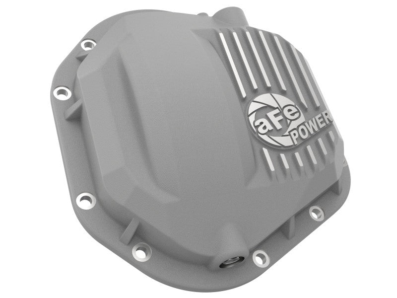 afe Front Differential Cover (Raw; Street Series); Ford Diesel Trucks 94.5-14 V8-7.3/6.0/6.4/6.7L - Eastern Shore Retros
