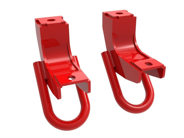 aFe Front Tow Hook Red 2022 Toyota Tundra 3.5L V6 - Eastern Shore Retros