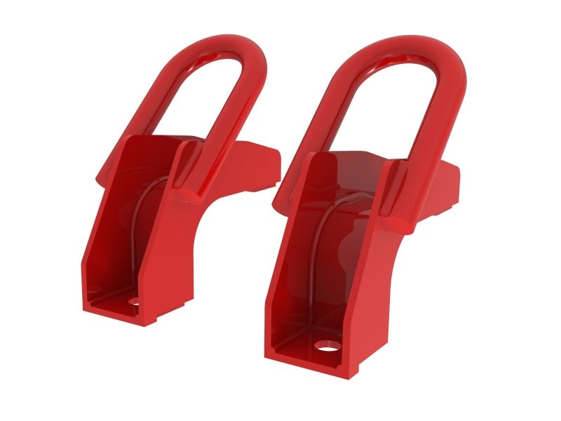 aFe Front Tow Hook Red 2022 Toyota Tundra 3.5L V6 - Eastern Shore Retros