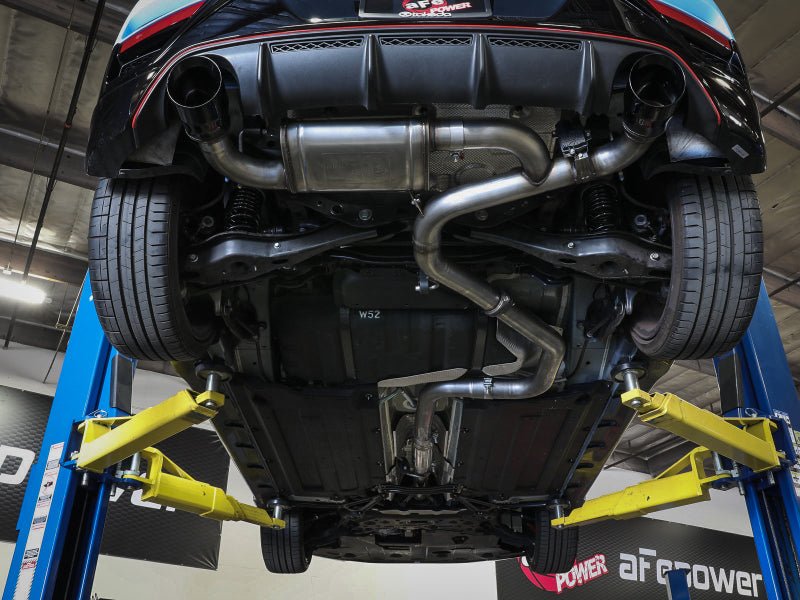 aFe Hyundai Veloster N 21-22 L4-2.0L (t) Takeda Cat-Back Exhaust System- Black Tips - Eastern Shore Retros