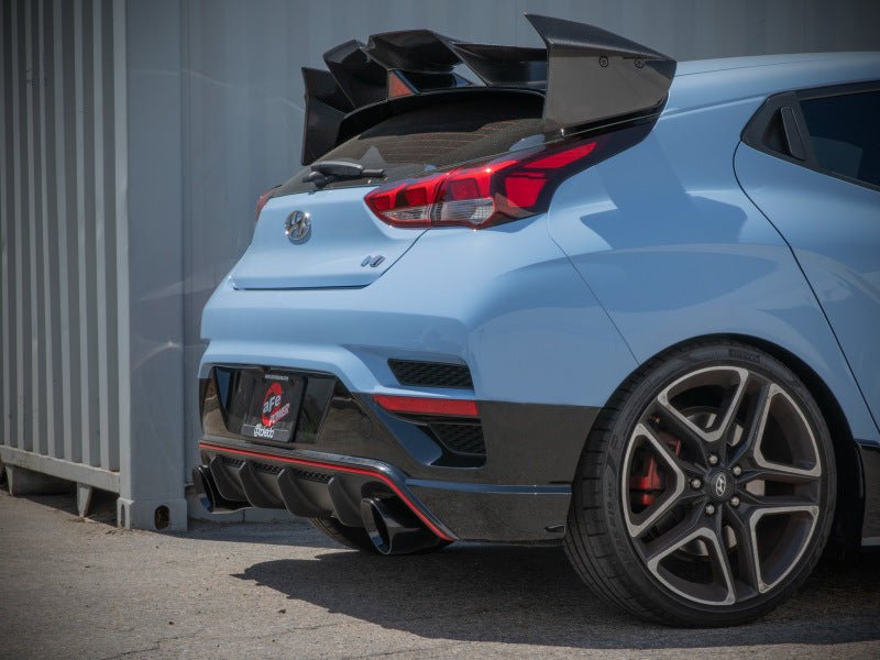 aFe Hyundai Veloster N 21-22 L4-2.0L (t) Takeda Cat-Back Exhaust System- Black Tips - Eastern Shore Retros