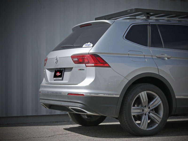 aFe MACH Force-Xp 3in - 2 1/2in SS Cat Back Exhaust System VW Tiguan 18-22 2.0- 110in Wheelbase - Eastern Shore Retros
