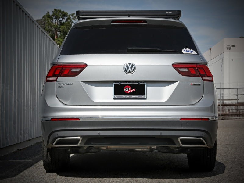 aFe MACH Force-Xp 3in - 2 1/2in SS Cat Back Exhaust System VW Tiguan 18-22 2.0- 110in Wheelbase - Eastern Shore Retros