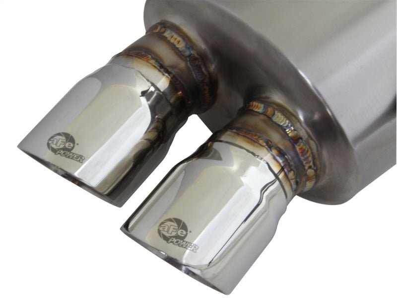 aFe MACHForce Exhaust Cat-Back SS-304 w/ Polished Tips 07-13 BMW 328i (E92/93) L6 3.0L Non-Turbo - Eastern Shore Retros