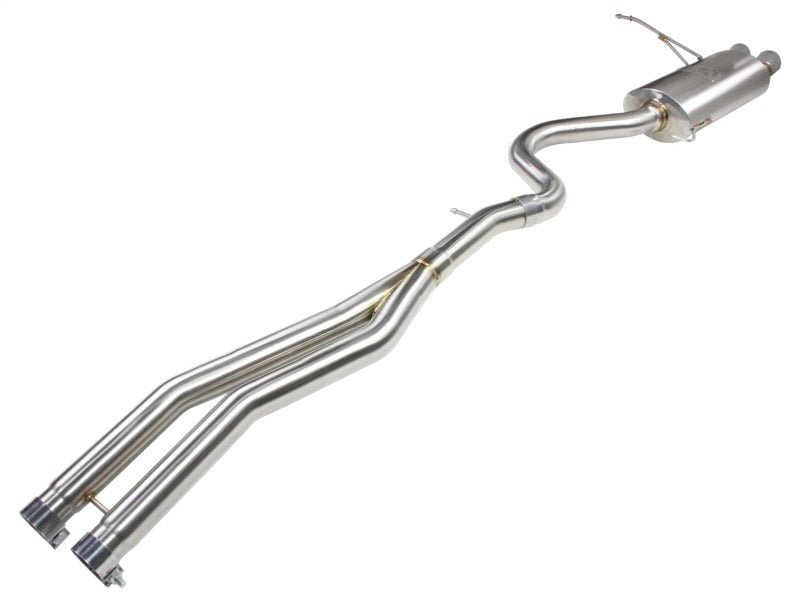 aFe MACHForce Exhaust Cat-Back SS-304 w/ Polished Tips 07-13 BMW 328i (E92/93) L6 3.0L Non-Turbo - Eastern Shore Retros